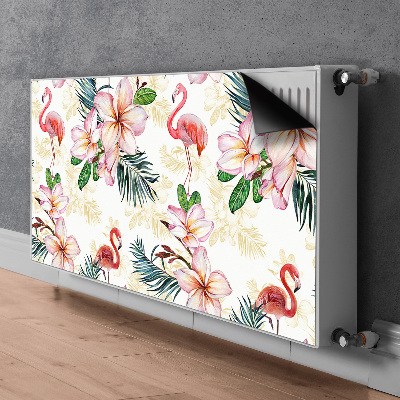 Heizkörperverkleidung magnetisch Flammen in blumen