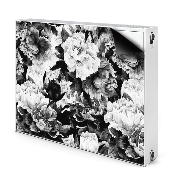 Magnet Heizkörperverkleidung Schwarze rosen