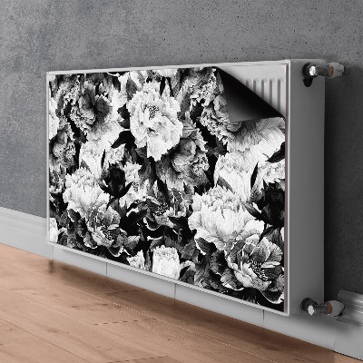 Magnet Heizkörperverkleidung Schwarze rosen