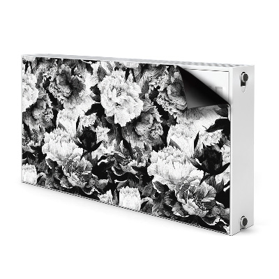 Magnet Heizkörperverkleidung Schwarze rosen