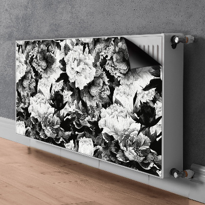 Magnet Heizkörperverkleidung Schwarze rosen