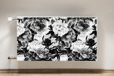 Magnet Heizkörperverkleidung Schwarze rosen