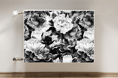 Magnet Heizkörperverkleidung Schwarze rosen