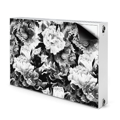 Magnet Heizkörperverkleidung Schwarze rosen