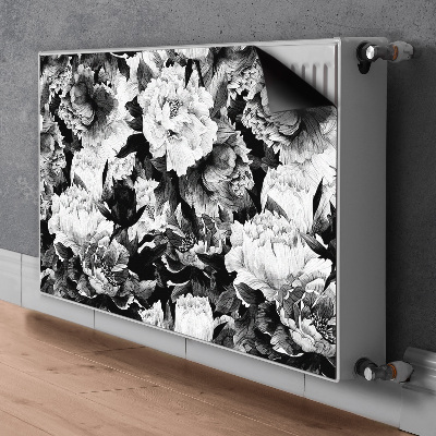 Magnet Heizkörperverkleidung Schwarze rosen