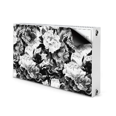 Magnet Heizkörperverkleidung Schwarze rosen