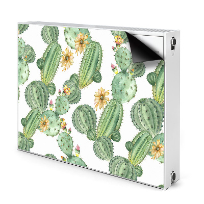 Heizkörperverkleidung magnet Kakti mit blumen