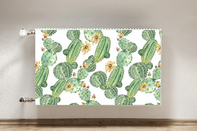 Heizkörperverkleidung magnet Kakti mit blumen