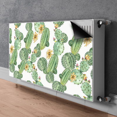 Heizkörperverkleidung magnet Kakti mit blumen