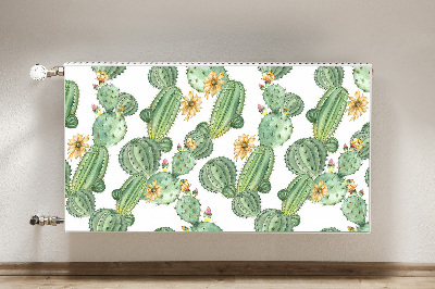 Heizkörperverkleidung magnet Kakti mit blumen