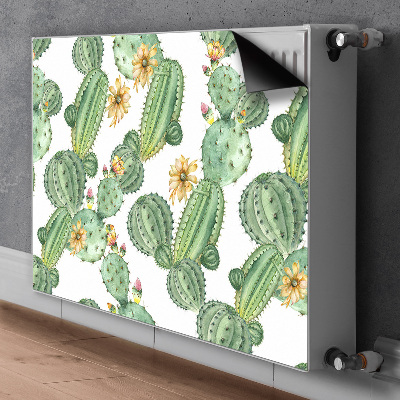 Heizkörperverkleidung magnet Kakti mit blumen
