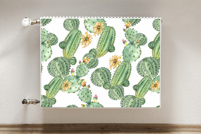 Heizkörperverkleidung magnet Kakti mit blumen