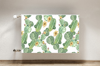 Heizkörperverkleidung magnet Kakti mit blumen