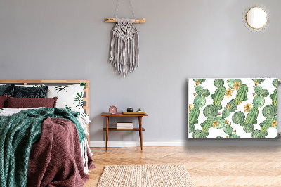 Heizkörperverkleidung magnet Kakti mit blumen