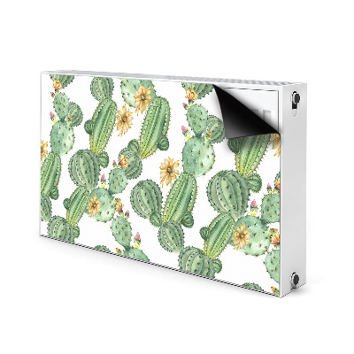 Heizkörperverkleidung magnet Kakti mit blumen