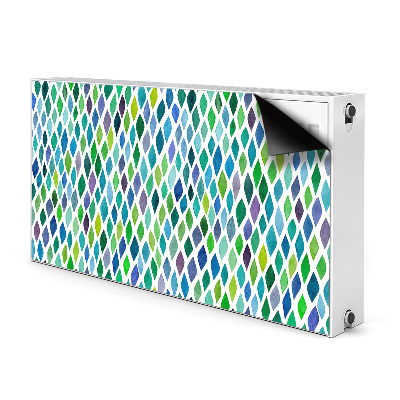 Heizkörperverkleidung magnet Farbenfrohe muster