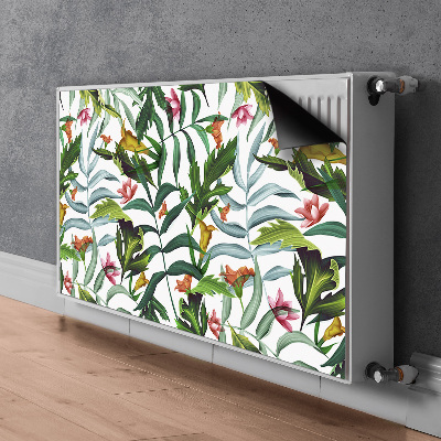 Magnet Heizkörperverkleidung Tropische flora