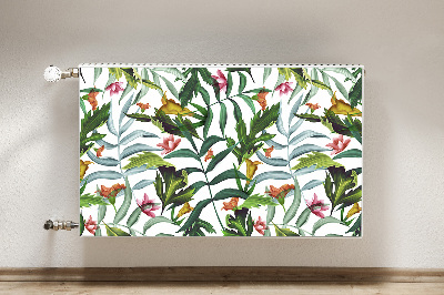 Magnet Heizkörperverkleidung Tropische flora