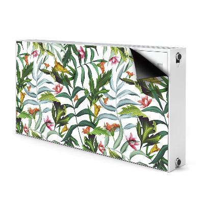 Magnet Heizkörperverkleidung Tropische flora