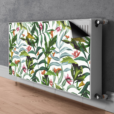 Magnet Heizkörperverkleidung Tropische flora
