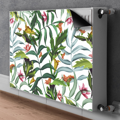 Magnet Heizkörperverkleidung Tropische flora