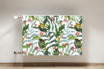 Magnet Heizkörperverkleidung Tropische flora