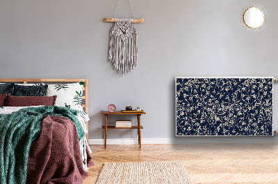 Heizkörperverkleidung magnet Blumenmuster