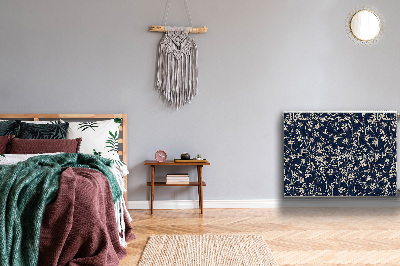 Heizkörperverkleidung magnet Blumenmuster