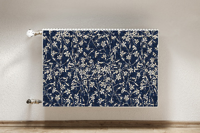 Heizkörperverkleidung magnet Blumenmuster