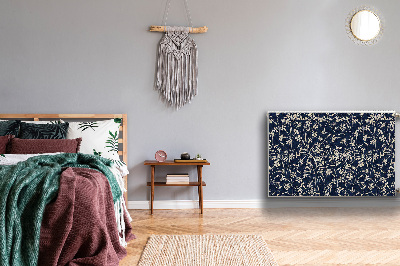 Heizkörperverkleidung magnet Blumenmuster