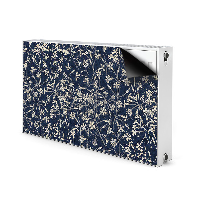 Heizkörperverkleidung magnet Blumenmuster