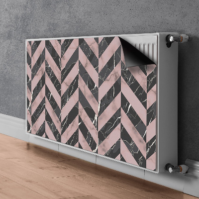 Dekorative Heizkörperabdeckung Marmor loft style