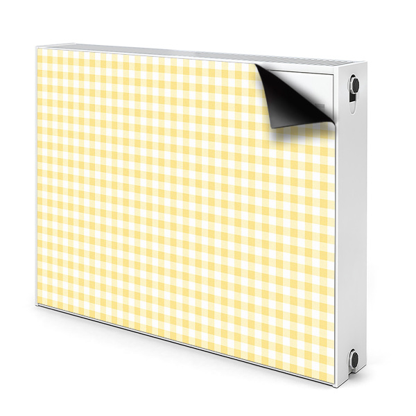 Heizkörperverkleidung magnetisch Gelber kühlergrill