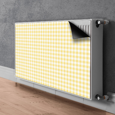 Heizkörperverkleidung magnetisch Gelber kühlergrill