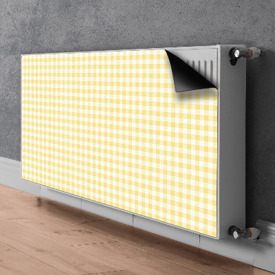 Heizkörperverkleidung magnetisch Gelber kühlergrill