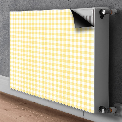 Heizkörperverkleidung magnetisch Gelber kühlergrill
