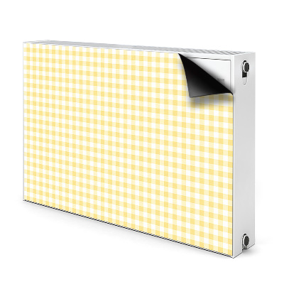 Heizkörperverkleidung magnetisch Gelber kühlergrill