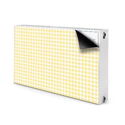 Heizkörperverkleidung magnetisch Gelber kühlergrill