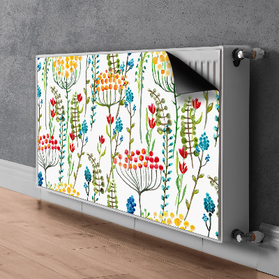 Heizkörperverkleidung magnet Farbenfrohe wiese