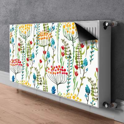 Heizkörperverkleidung magnet Farbenfrohe wiese