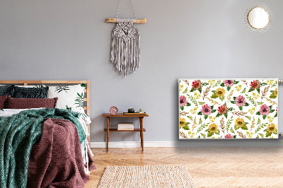 Magnet Heizkörperverkleidung Aquarellblüten