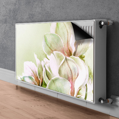Heizkörperverkleidung magnet Magnolienblüten