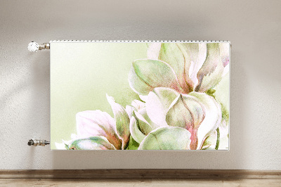 Heizkörperverkleidung magnet Magnolienblüten