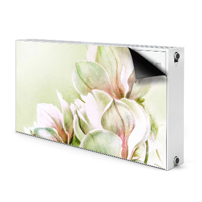Heizkörperverkleidung magnet Magnolienblüten