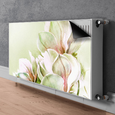 Heizkörperverkleidung magnet Magnolienblüten