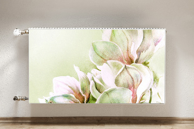 Heizkörperverkleidung magnet Magnolienblüten