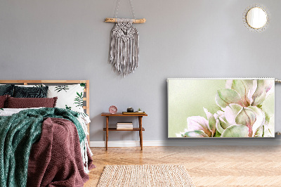 Heizkörperverkleidung magnet Magnolienblüten