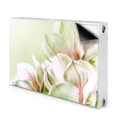 Heizkörperverkleidung magnet Magnolienblüten