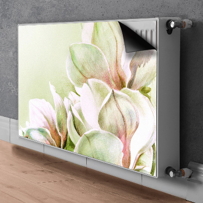 Heizkörperverkleidung magnet Magnolienblüten