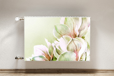 Heizkörperverkleidung magnet Magnolienblüten
